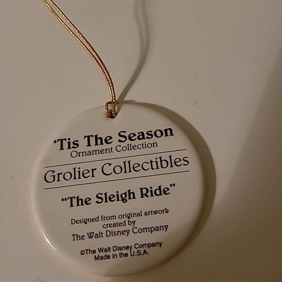 Grolier The Sleigh Ride Ornament - Picture 2 of 2